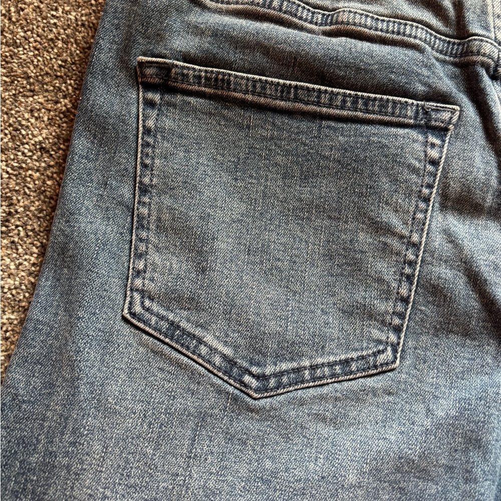 Express NWT Sz 30x30 athletic slim hyper stretch blue denim Men's Jeans - Picture 10 of 11
